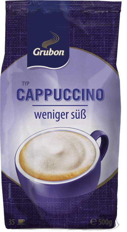 Grubon Typ Cappuccino weniger süß