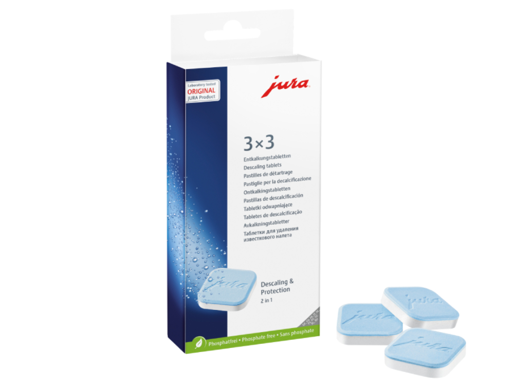 Jura 2 Phasen-Entkaltungstablette 3x3 Jura 2 Phasen-Entkaltungstablette 3x3