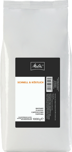 Melitta Instant Classic Cappuccino Topping Melitta Instant Classic Cappuccino Topping