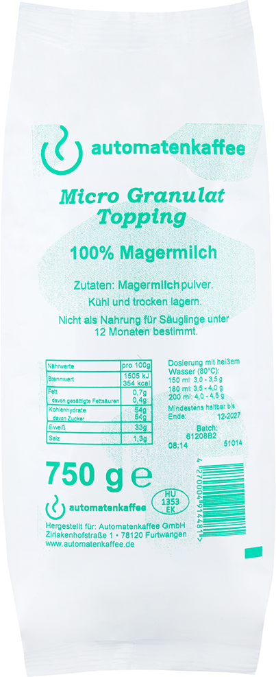 Cappuccino Topping Micro Granulat