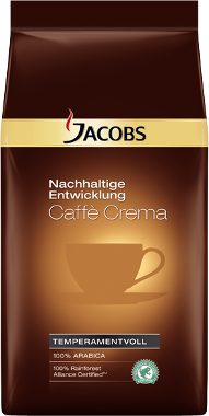 Jacobs Caffè Crema - Nachhaltige Entwicklung