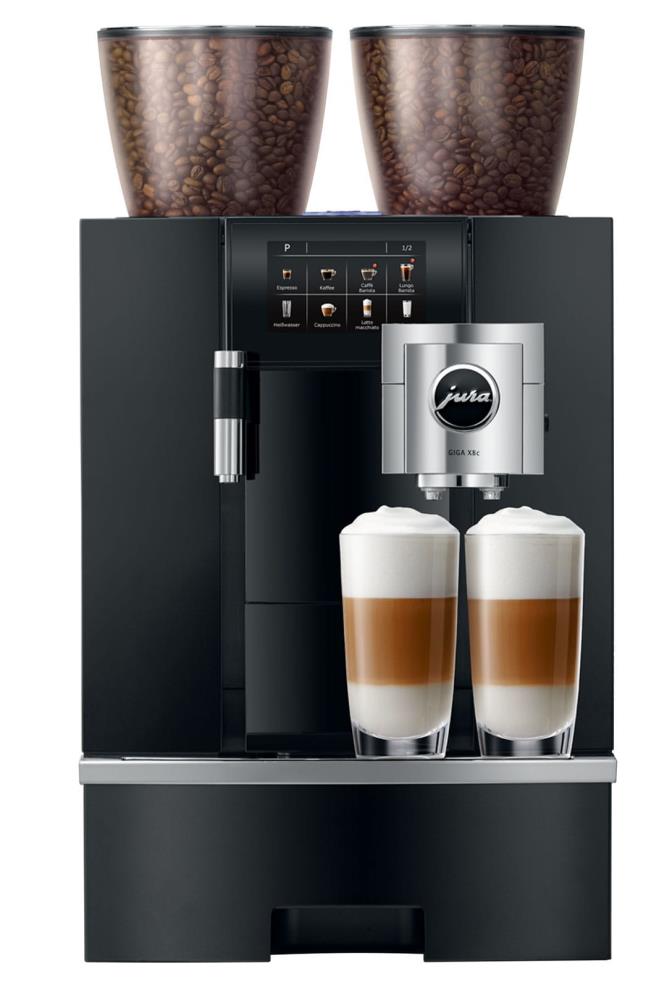 Jura GIGA X8c mit Festwasseranschluss Jura GIGA X8c mit Festwasseranschluss