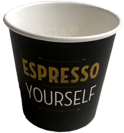 Espresso to go Becher 0.1l ( 4 oz )